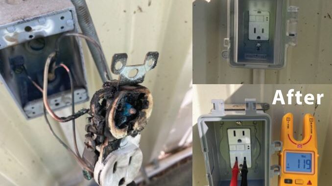 The Hazards of Burnt Electrical Outlets Protecting Your Commercial Property