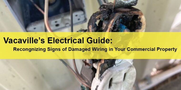 Vacaville Commercial Electrical Service Vacaville’s Electrical Guide Recognizing Signs of Damaged Wiring in Your Commercial Property LIGHTING | ELECTRICAL | PLUMBING | MECHANICAL Northern California | Sacramento |  Auburn |  San Francisco | Bay Area | Reno